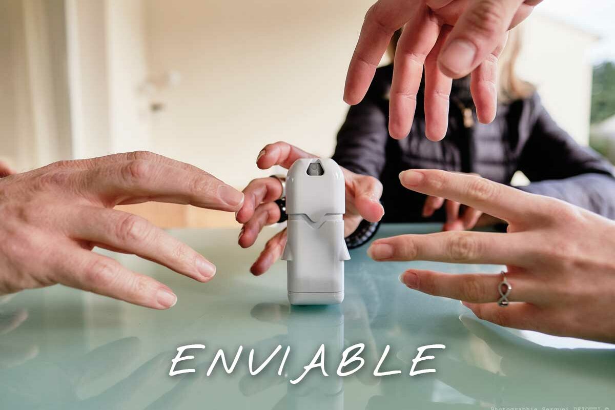 Septiclips™ Pulvérisateur Clipsable de solution hydroalcoolique enviable